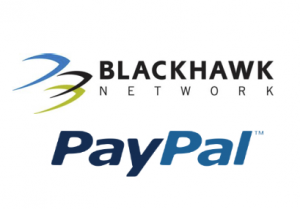 PayPal Blackhawk network